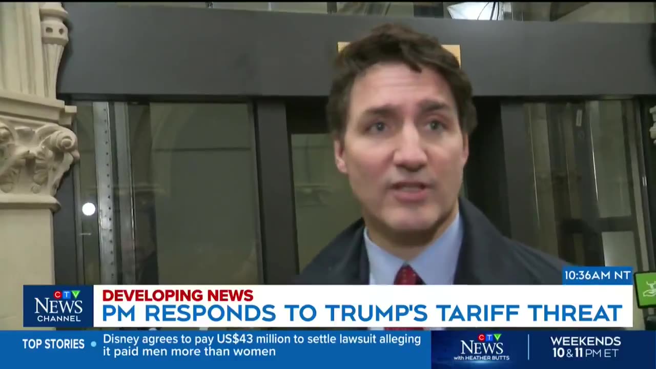 Trudeau agrees to work with Trump on border security after tariff threats