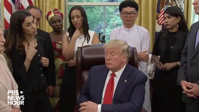 Trump Gave “Syrian ” Woman Confident for Help
