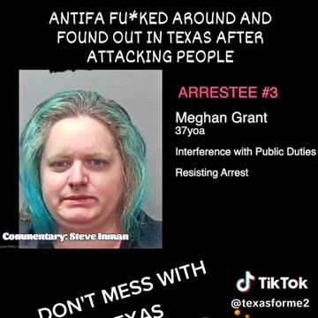 Antifa Fucks around in Texas and Finds out.