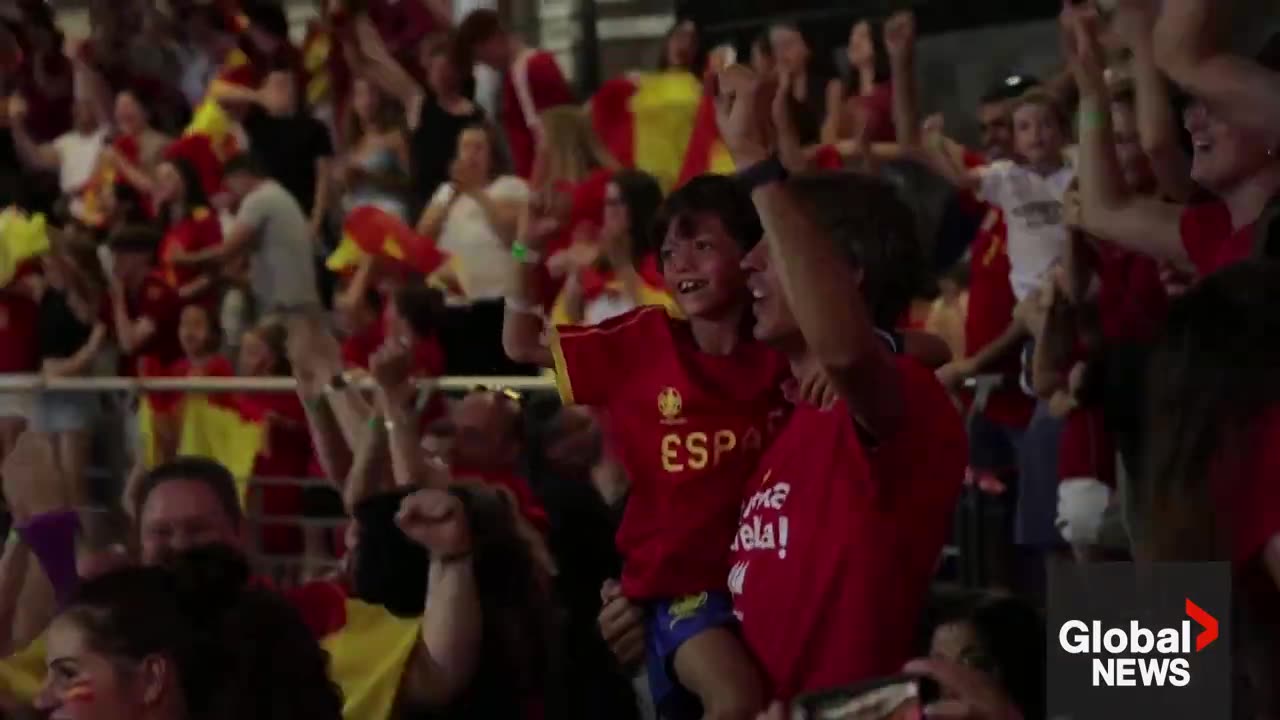 Women’s World Cup: Jubilant Spain fans celebrate 1st-ever tournament win