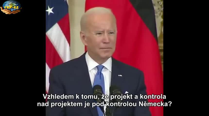 Joe Biden nabídl chabě zastřenou hrozbu, že plynovod Nord Stream zničí