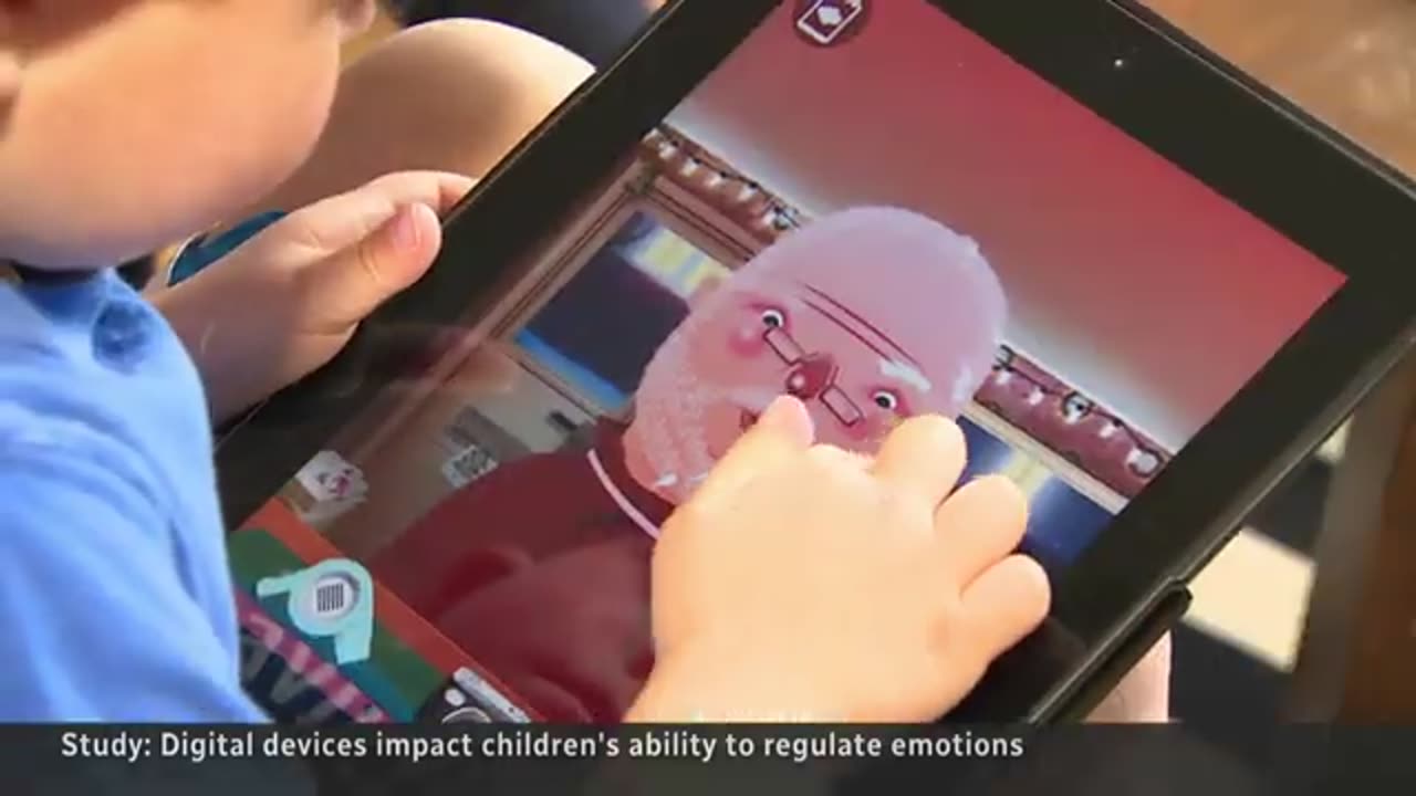 New warning about toddlers, tantrums and tablets CBC News