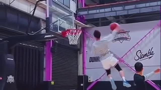 This dunk is insane!