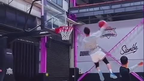 This dunk is insane!