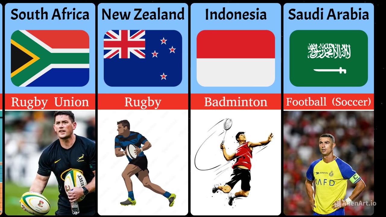 National Games From Different Countries #india #usa #pakistan #china