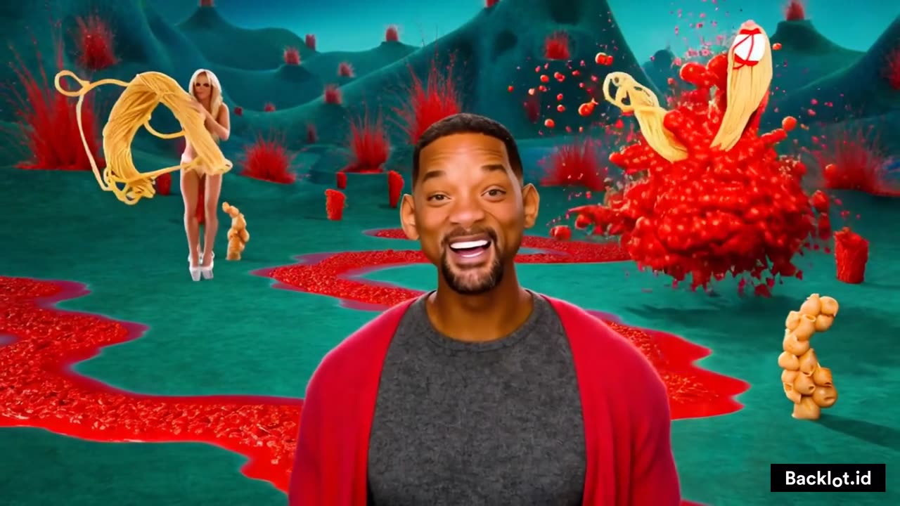 Will Smith pasta bath