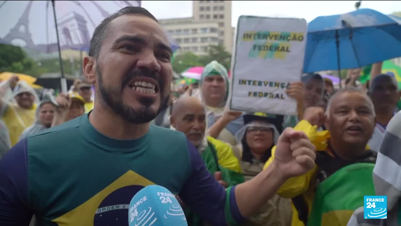 Bolsonaro supporters call on Brazil military to intervene after Lula victory • FRANCE 24 English