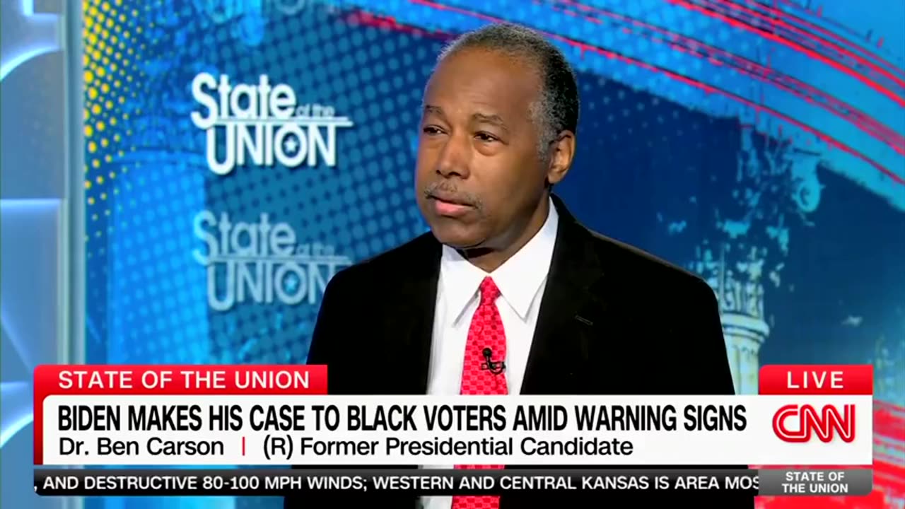 Dr. Ben Carson : Why Are People Voting For Trump ?