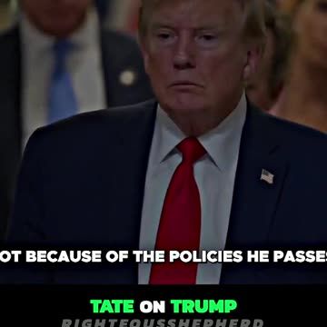 TATE Goes BEAST MODE On TRUMP🔥