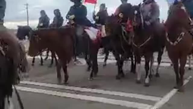 FREEDOM RIDERS ~ MILK RIVER, ALBERTA FREEDOM CONVOY