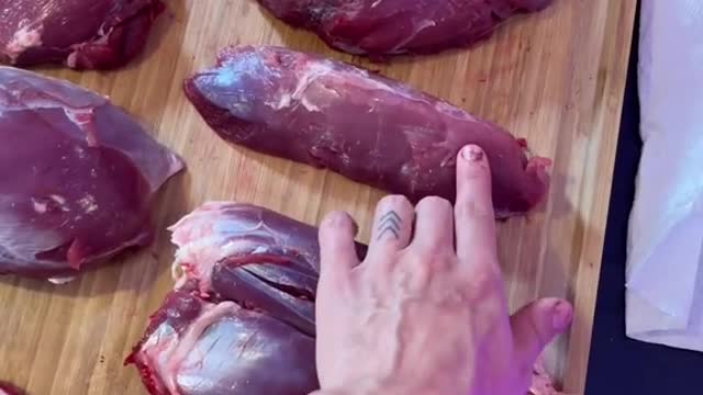 Every cut from the hind quarter of a deer, explained