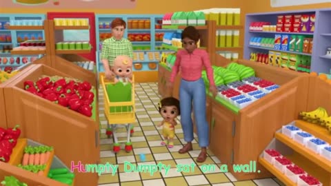 Humpty Dumpty Grocery store | pro videos Rhymes & kids songs