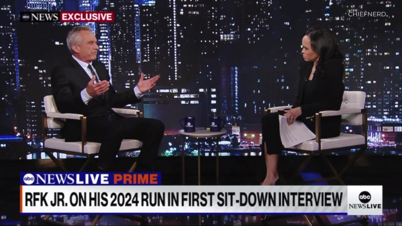 ABC NEWS CENSORS RFK JR. DURING HIS PRIMETIME INTERVIEW