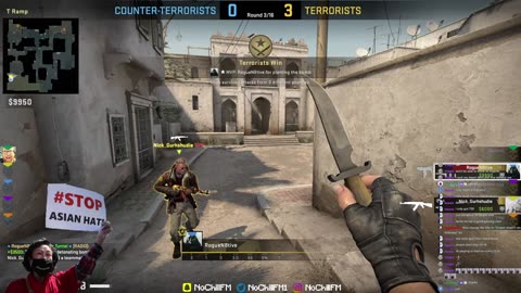 NPC clapping in csgo