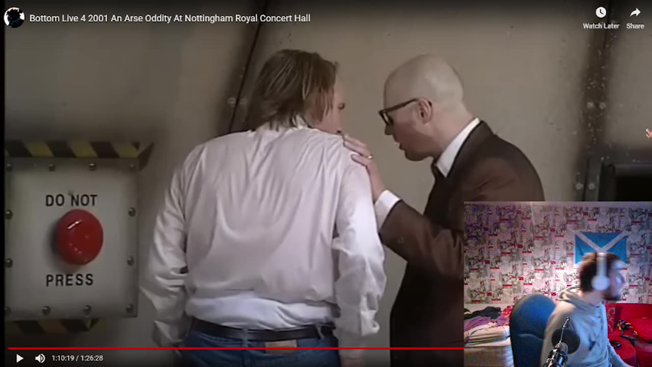 Bottom Live 2001 An Arse Oddity - Reaction - Part Two