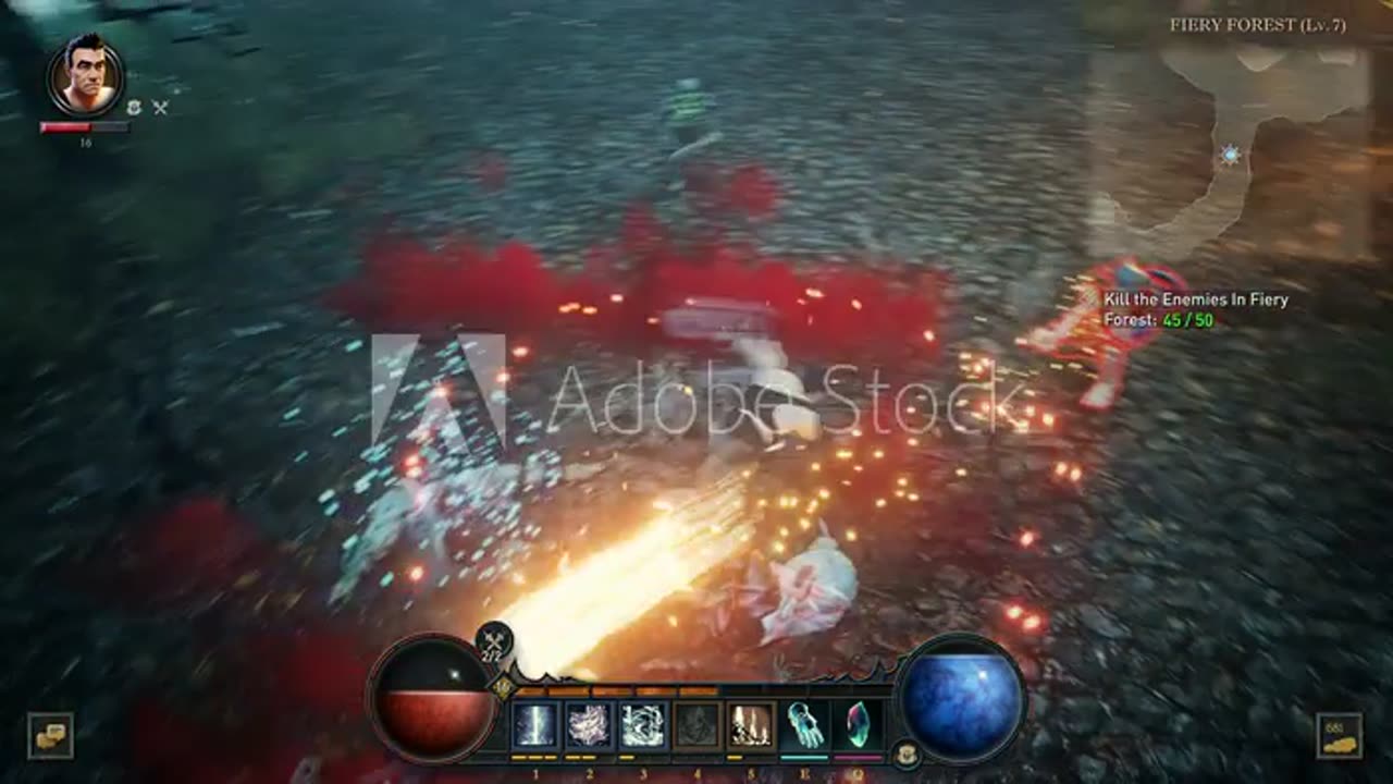 Crazy fight in monster pixel
