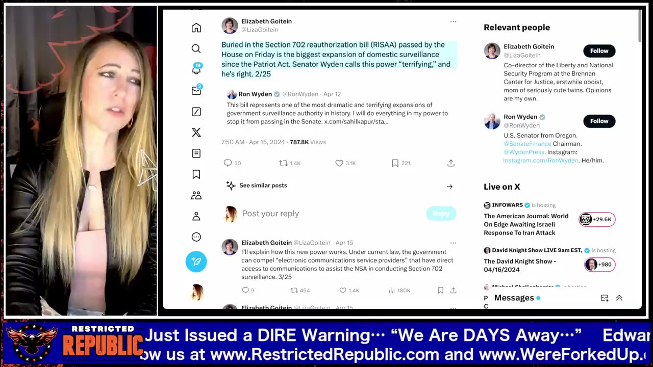 Edward Snowden Just Issued a MEGA Warning, “We Are DAYS Away…” He Wasn’t Supposed To Say This!