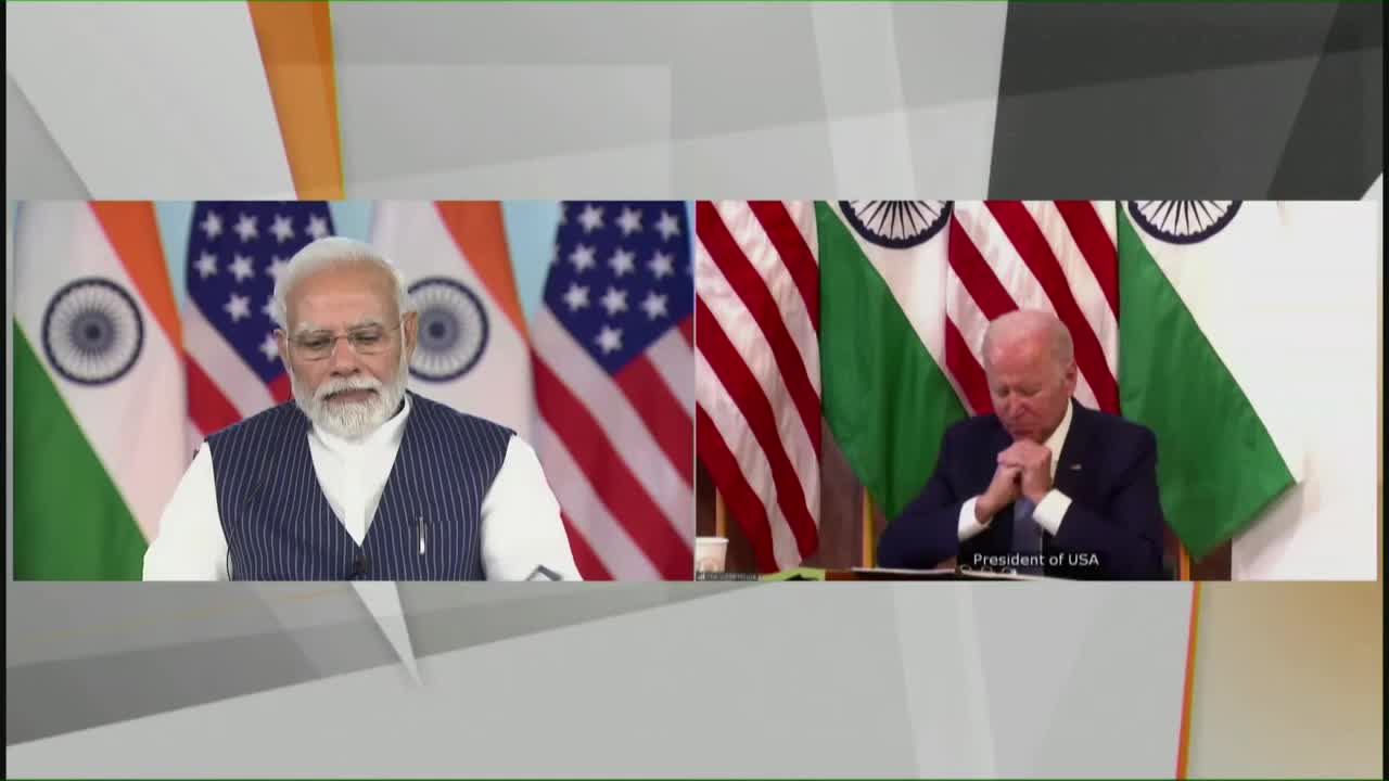 Modi with Biden