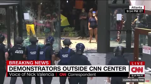 Not even CNN was safe from Leftist Political Violence