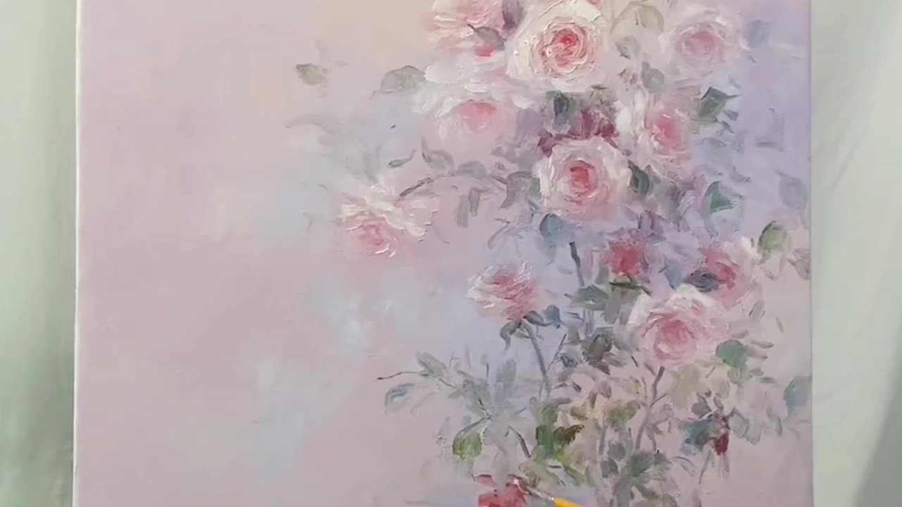 Easy Flower Painting