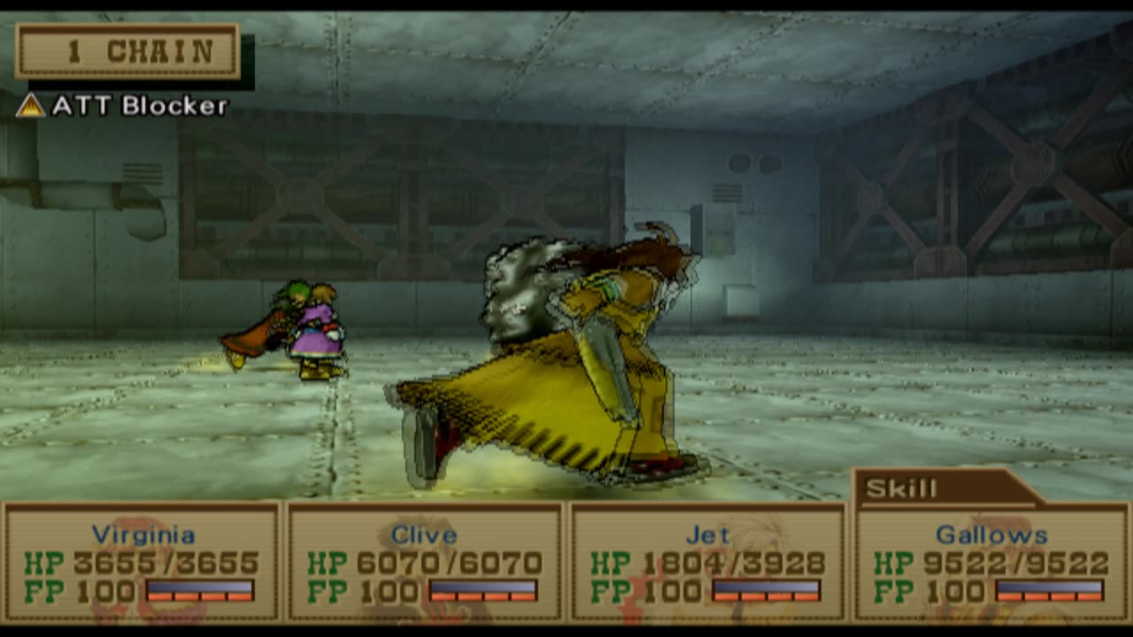 Wild Arms 3 - Dim Root Pass Block and Boomerang Puzzle