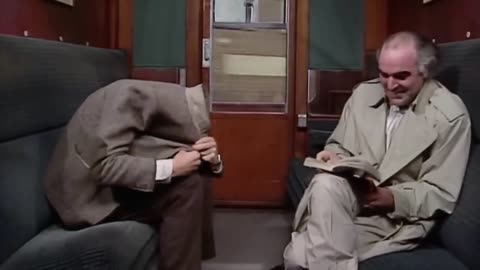 Mr. Bean and the old man