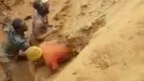 Unregulated cobalt mine