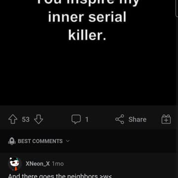 You inspire my what?A