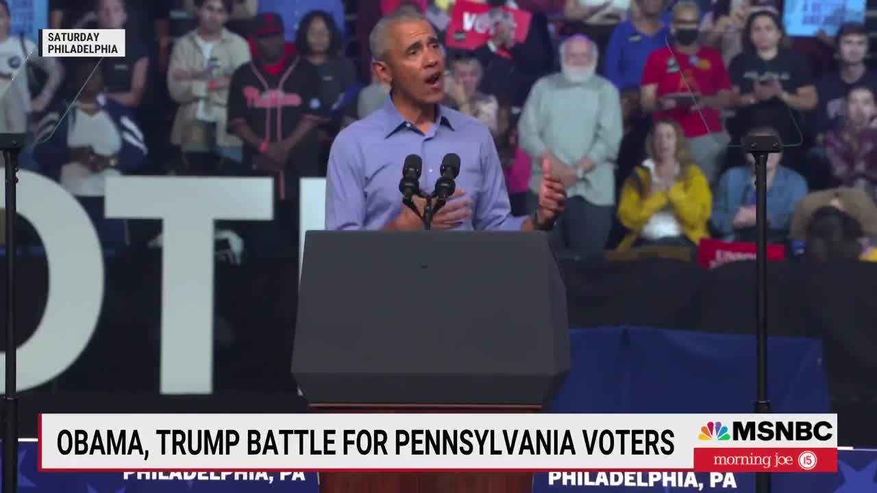 Joe: Obama’s Vision Competed With The Lie Trump And Trumpists Push