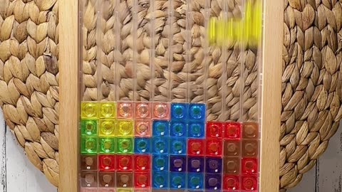 Game tetris blocks puzzle