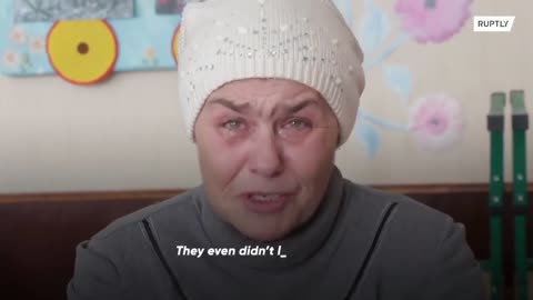 Chechen soldiers rescued us. Snipers were shooting at people in the street. We couldn't go out to get water or cook food