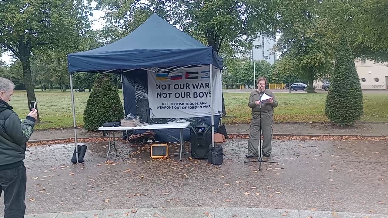 PEACE RALLY: GLASGOW GREEN, GLASGOW