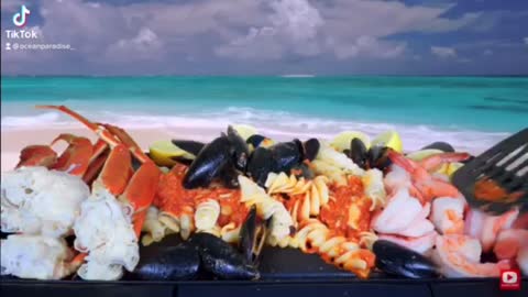 Seafood pasta