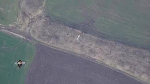 The destruction of the launcher of the Ukrainian Buk-M1 air defense system