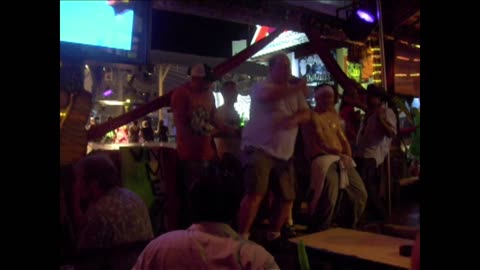 Me having fun dancing at club tavern. Bucks bar and various Cancun bars