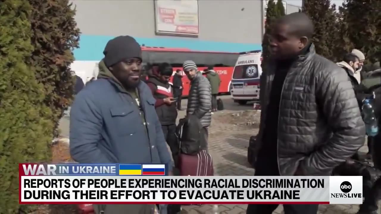The Ukrainians wanted to give him a gun to fight for Ukraine....
