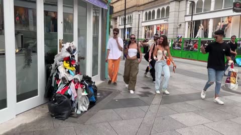 The Craziest Reaction Ever Ever. Trashman Prank