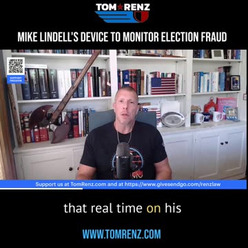 Mike Lindell's Device to Monitor Election Fraud - The Tom Renz Show