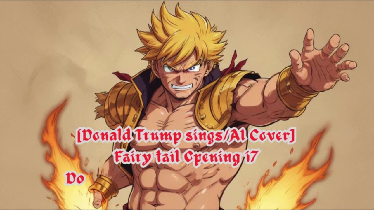 [Donald Trump sings/AI Cover] Fairy tail Opening 17 | Do As Infinity - Mysterious Magic