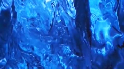 iceland natural ice cave😲