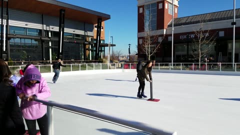 Christian Ice Skating "Wipeout"