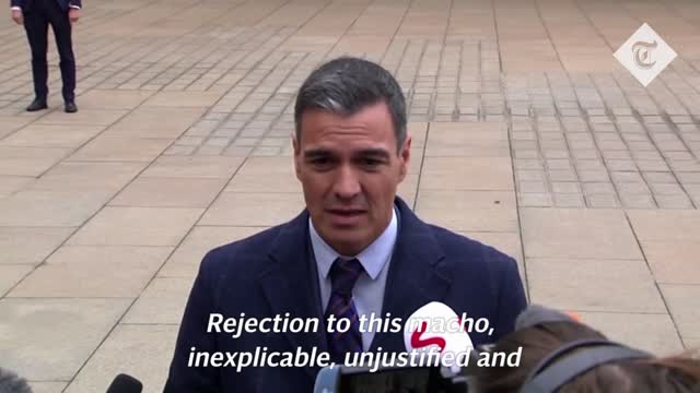 Sexist chanting at Madrid University condemned by Spain's Prime Minister