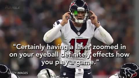 Fan Blinds Texans QB Brock Osweiler with Green Laser