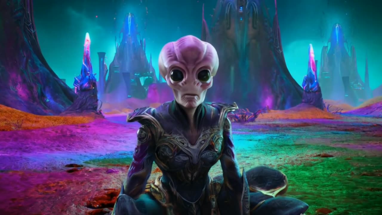 Alien cartoon video full history 3D video 2024