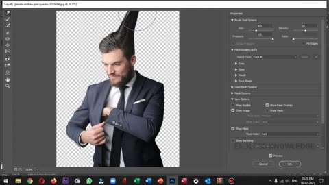 Dispersion Effect Photoshop in Tamil