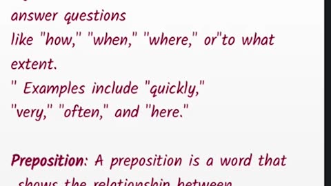 Parts of speech eassy to understand