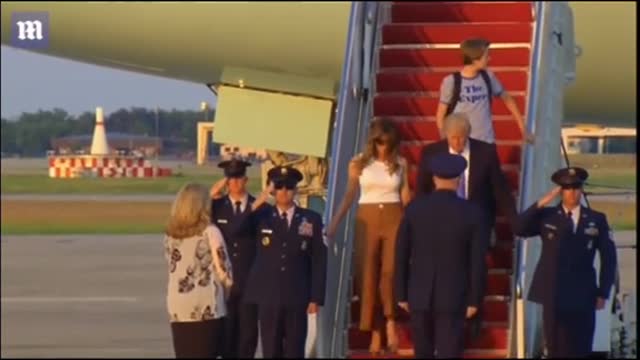 “Trump Son ”Seen For the First Time on Camera
