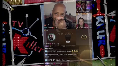 WOOF JOINS TRINA B SHOW TO ADDRESS LADY BEE + LADY HEART GOES OFF ON QUEEN MONEY