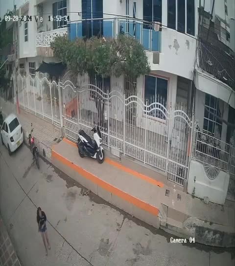 Atraco en el barrio Las Gaviotas