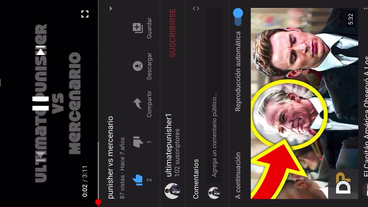 Ultimate Punisher vs Mercenario